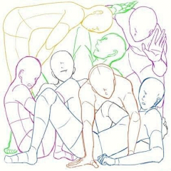 方三柯采集到群像