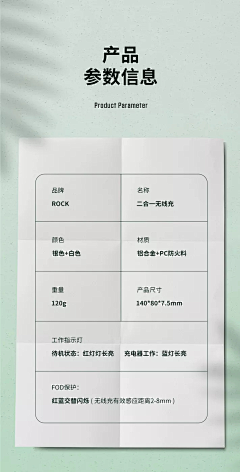 天下皆白唯我獨黑采集到详情页/产品参数