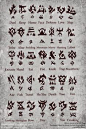 Orcish runes from the movieverse