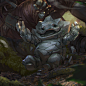 Baby Element, Rudy Siswanto : Wizard raising baby elemental,  Artwork for baby beastiary book vol 1