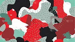 涂料,斑点,点状,抽象,四方连续纹样,可爱的,华丽的,卷着的,壁纸,自然美