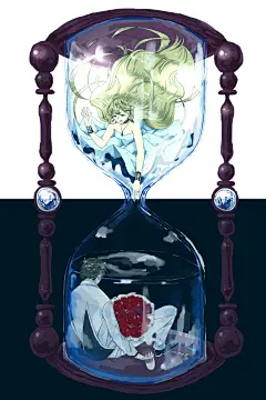 【时光流逝】沙漏里的特辑 : “沙漏”是一种通过葫芦形的玻璃中的沙子由上部流到下部来表示时间的计时工具。用沙子不断落下展现出时间的流逝，让人看着看着就忘记了时间。
今天我们就为大家送上描绘了角色进入沙漏里的插画作品特辑。快来看看吧。
