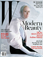 《W》杂志2013年5月号 Tilda Swinton