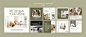 Free PSD interior design and home style instagram posts collection
