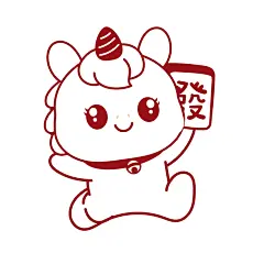 马宝宝表情包卡通插画线稿72-63