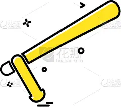 警官,警棍,转动棒,指挥棒,轮廓,直的,安全的,安全,动作,撞击