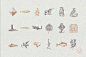 100多个复古徽标标志动物鸟类插图设计素材 Vintage Logo Creator Kit插图(34)
