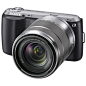 索尼（SONY） NEX-C3（18-55mm F3.5-5.6 OSS镜头）微单相机 黑色