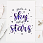 My new Brush Lettering Instagram Account! - Clementine Creative | Printable Planners