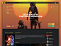 IMDB Redesign Concepts – Muzli -Design Inspiration : via Muzli design inspiration