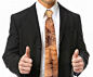 Manly tie