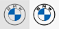 独家！宝马汽车 BMW 更换「透明」新LOGO