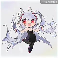 M743 米粉めこ mecolate 手绘 插画 二次元 作品 素材 图片 参考-淘宝网