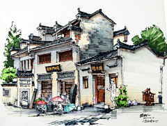 ZIFO采集到乡村插画