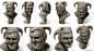 Old Sculptures, Raf Grassetti : Old Sculptures by Raf Grassetti on ArtStation.
