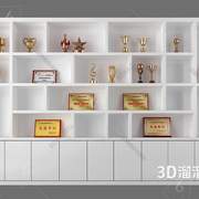 现代医院大厅3D模型