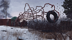 westtower采集到Simon Stalenhag