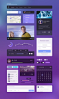 Free Flat UI Kit 11