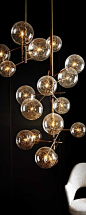 Bolle, design by Massimo Castagna Gallotti Radice 2014 | chandelier