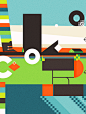 Adobe InDesign Tutorial Content : Earlier last year Adobe contacted us to build a bold series of illustrations showcasing some of the newest features in Adobe's CC learning center. As they start to air live, here is the first series dedicated to InDesign'