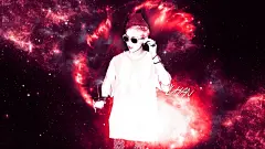 日韩美女帅哥明星红黑艺术设计壁纸