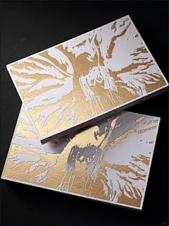 烫金名片卡片 - 小红书