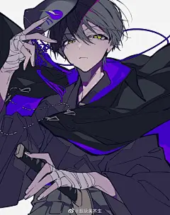 画法随性的人设阴影冲击感
.
人物插画、漫画设计师
.
望月けい
.
板绘平涂角色设计 ​​​​