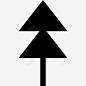 松树冬天假期 icon 图标 标识 标志 UI图标 设计图片 免费下载 页面网页 平面电商 创意素材