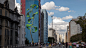 Soaring Murals of Plants on Urban Walls by Mona Caron : Muralist Mona Caron (previously) has continued her worldwide Weeds series, with colorful renderings of humble plants growing ever taller on buildings from Portland and São Paulo to Spain and Taiwan. 