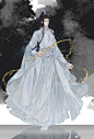 #二哈和他的白猫师尊# 突然想起来CP的立绘早解禁了，今天主催来找我要我才想起来简单排个版发一发又能混更一天（bu等会评论艾特主催，想要这个小立牌的可以去蹲一下 ​​​​