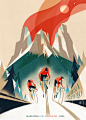 Maratona dles Dolomites : 30 posters created to commemorate the 30th anniversary of "Maratona dles Dolomites"