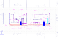 成杰(j-D)采集到户型优化 - 设计草图