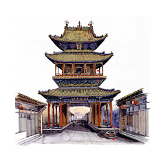 大师级别的采集到中国古建筑