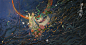 花鸟卷—澜星琉璃_東夏卿卿__插画师作品_涂鸦王国gracg.com