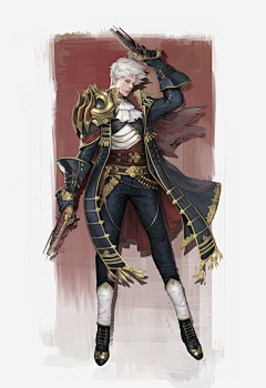 Minf采集到原画 - 射手