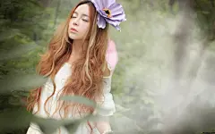 梦幻精灵公主裴紫琪桌面高清壁纸