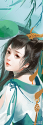 古风 插画 cg 壁纸 同人 古装 美人 手绘 鼠绘 厚涂 唯美 水墨 中国风 橙光 by指尖糖