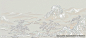 【知识星球：地产重案】@上山打草 ⇦点击查看新中式山水柔美线描壁画_T2021517  _元素