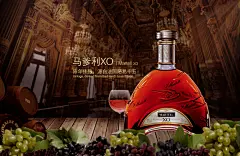 马爹利红酒古老氛围设计_秀作品_王玉龙主页_我的联盟