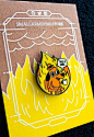 This is Fine Enamel Pin | Etsy