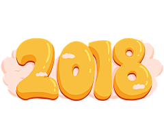 项小蛋采集到PNG ★ 2018 / 狗年