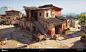 Assassin's Creed Odyssey - Houses, Félix Robitaille : I want to share with you some of my work on Assassin's Creed Odyssey . I was responsible for the modeling of that house kit.

Art director : Thierry Dansereau
Lead Artist: Dominic Gladu-Despatis
Textur