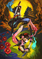 [游戏原画]-[胧村正妖刀传Muramasa:TheDemonBlade]优秀作品欣赏_设计灵感欣赏