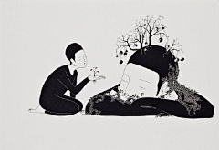 luckylily0000采集到插图·人物