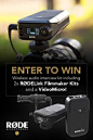 Enter and WIN! RØDE Microphones Wireless Audio Interview Kit worth $876 - Gain more chances to win with social sharing