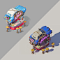 2d/3d props, Theodor Andrianov : Test work for some casual game. I decided to do both parts of the work, 2d and 3d here.