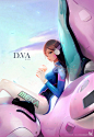 D.Va : YouTube! by rossdraws