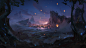 Lillia Champion Teaser | Matte Painting, Marina Krivenko : Matte painting that I did for League of Legends Lillia Champion Teaser.
I am so proud to be part of this project. Many thanks to the Riot team for this opportunity and support. Congratulations on 