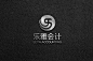 logo  会计   钱币logo   财务 内蒙古logo  效果图  事务所 钱