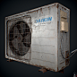 AC Unit, Sebastian Louven : The goal of this prop was to improve my texturing skills. 
Was a lot of fun to do this :)

9.5k Triangles / 2 texture sets